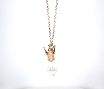 Μενταγιόν αυγό με κορώνα