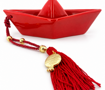 Κεραμικό καράβι κόκκινο